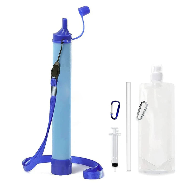 4 level water filter sip straw
