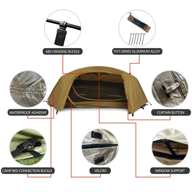 Tactical Single Person Tent
