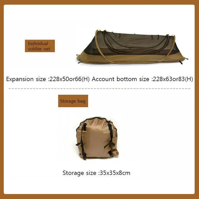 Tactical Single Person Tent