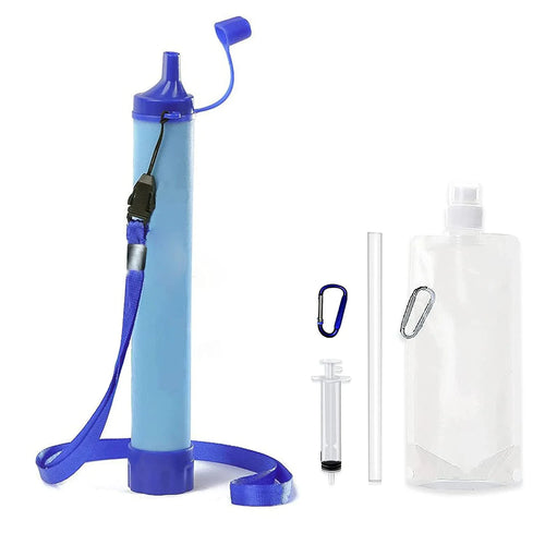 4 level water filter sip straw