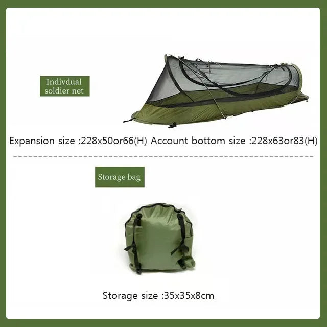 Tactical Single Person Tent